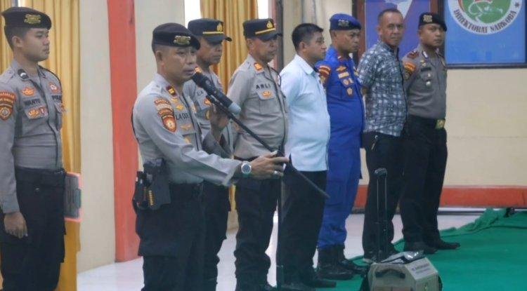 Polres Wakatobi Gelar Sosialisasi Whistle Blower System dan SP4N Lapor untuk Tingkatkan Profesionalisme Personel