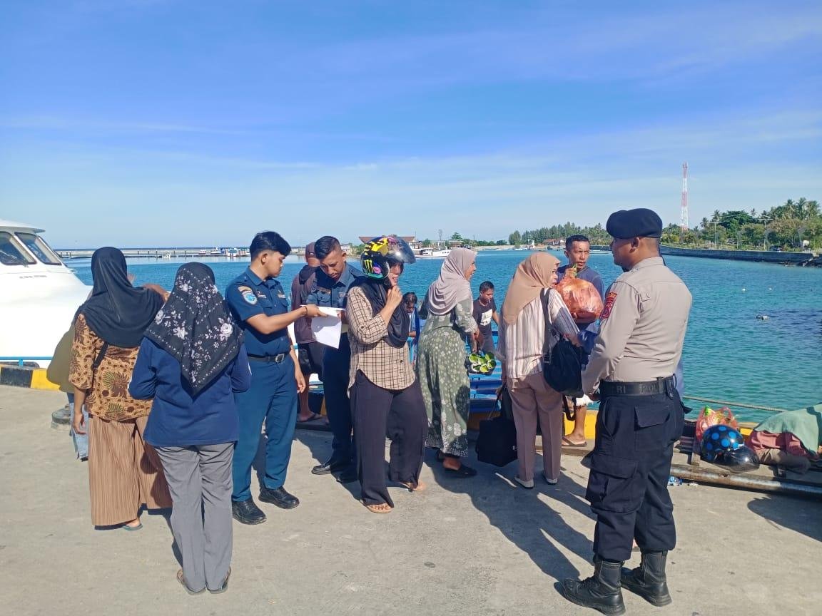 Pelayanan Prima Satpamobvit, Pengamanan Keberangkatan KM Pacific Jetstar 1 Berjalan Kondusif