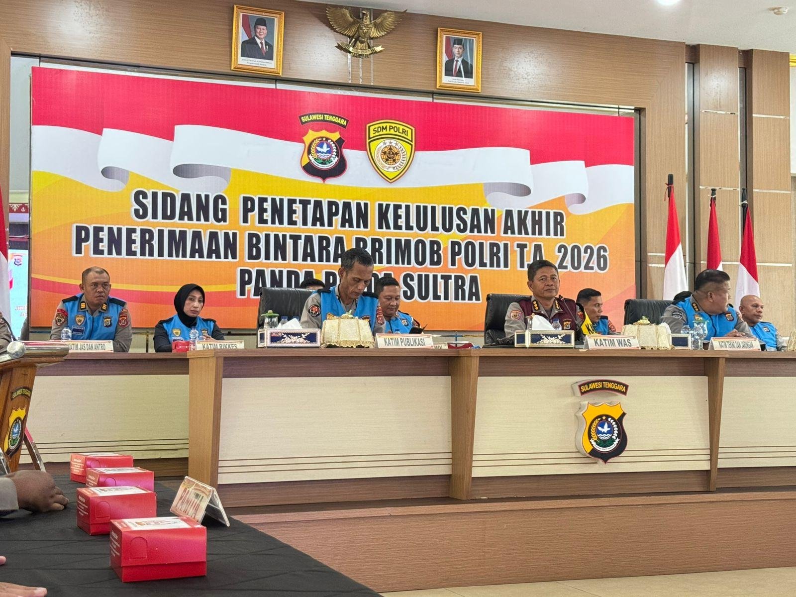 Polda Sultra Tetapkan 63 Casis Lulus Terpilih Bintara Brimob Polri TA 2026