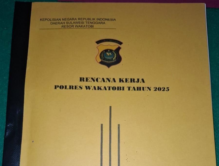 Polres Wakatobi Tetapkan Renja 2025 dengan 5 Sasaran Strategis dan 8 Indikator Kinerja