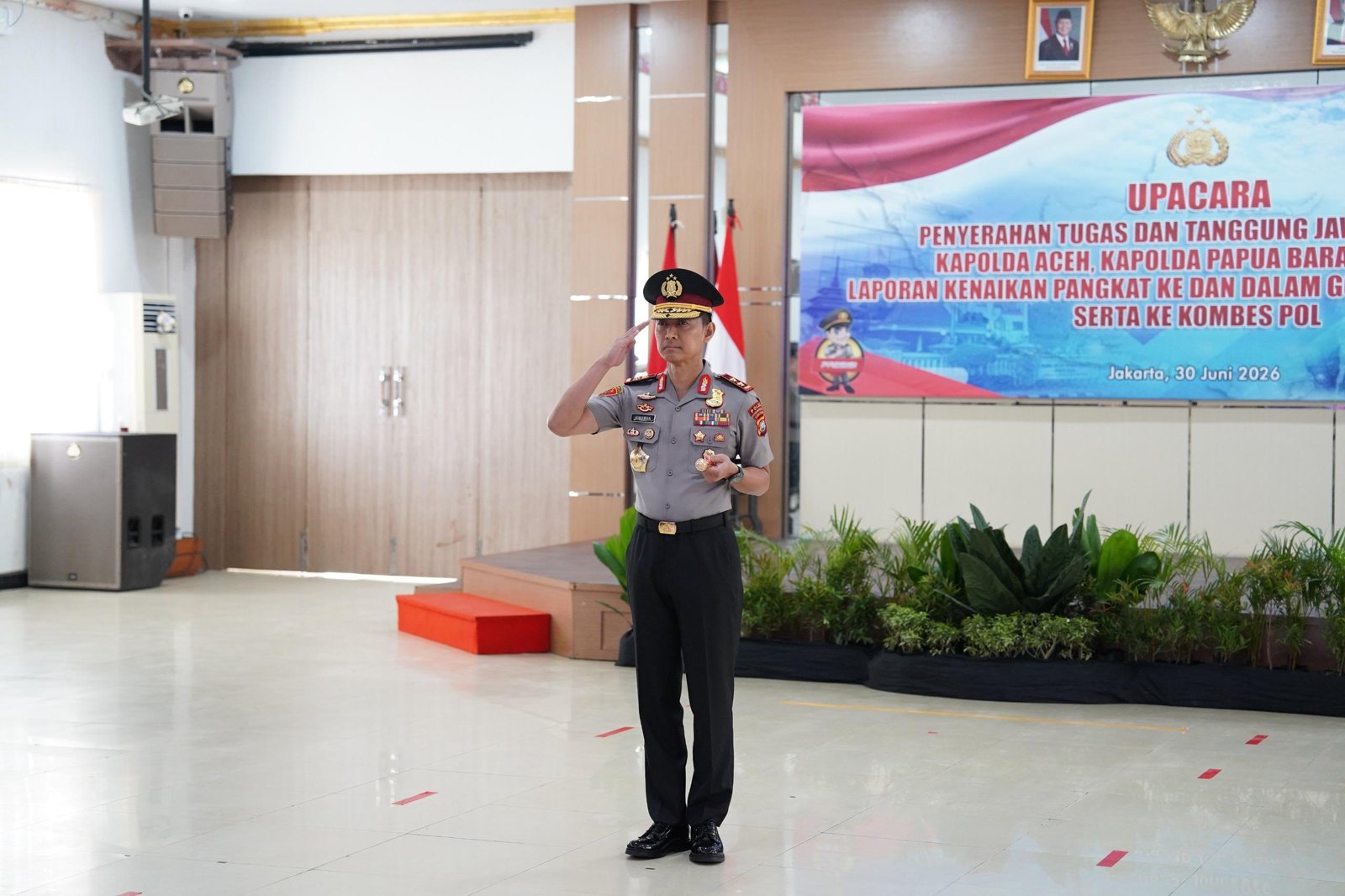 Kapolda Sultra Resmi Sandang Pangkat Irjen Pol, Ikuti Korp Raport Kenaikan Pangkat Dipimpin Kapolri