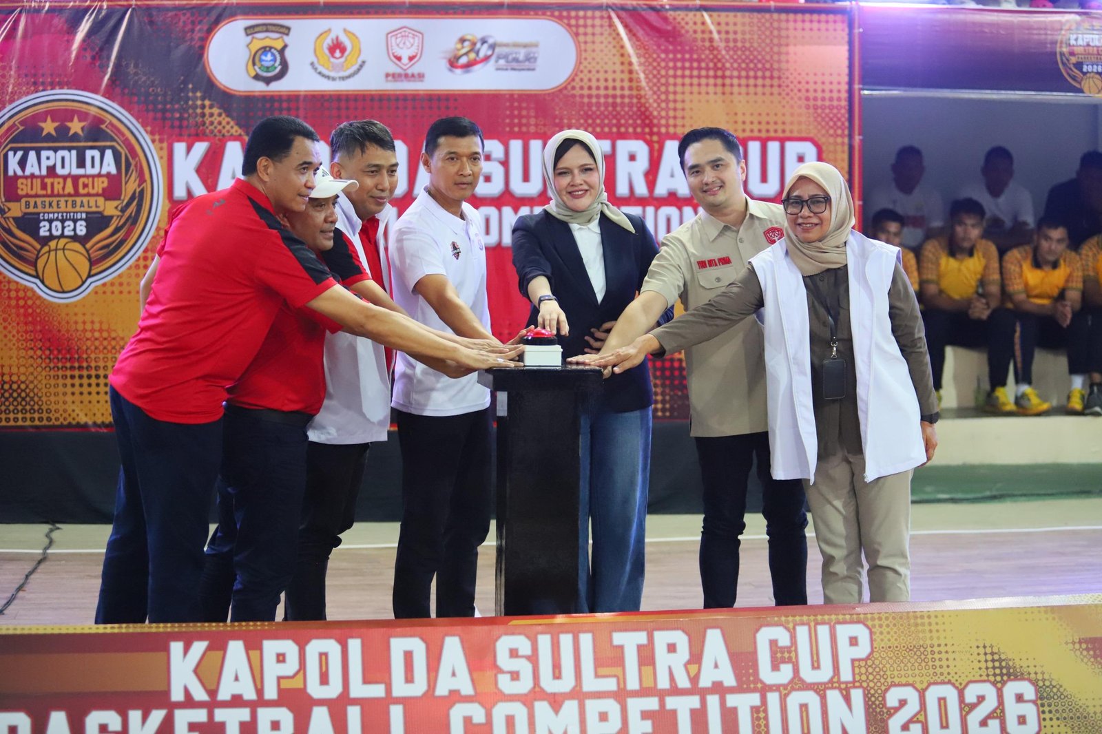 Kapolda Sultra Cup Basketball Competition 2026 Resmi Bergulir, Wadah Lahirkan Bibit Atlet Berprestasi