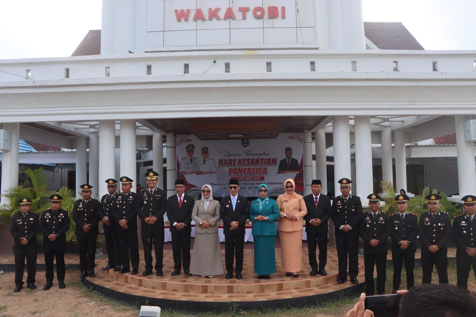 Kapolres Wakatobi Hadiri Upacara Hari Kesaktian Pancasila, Teguhkan Semangat Persatuan dan Pengabdian