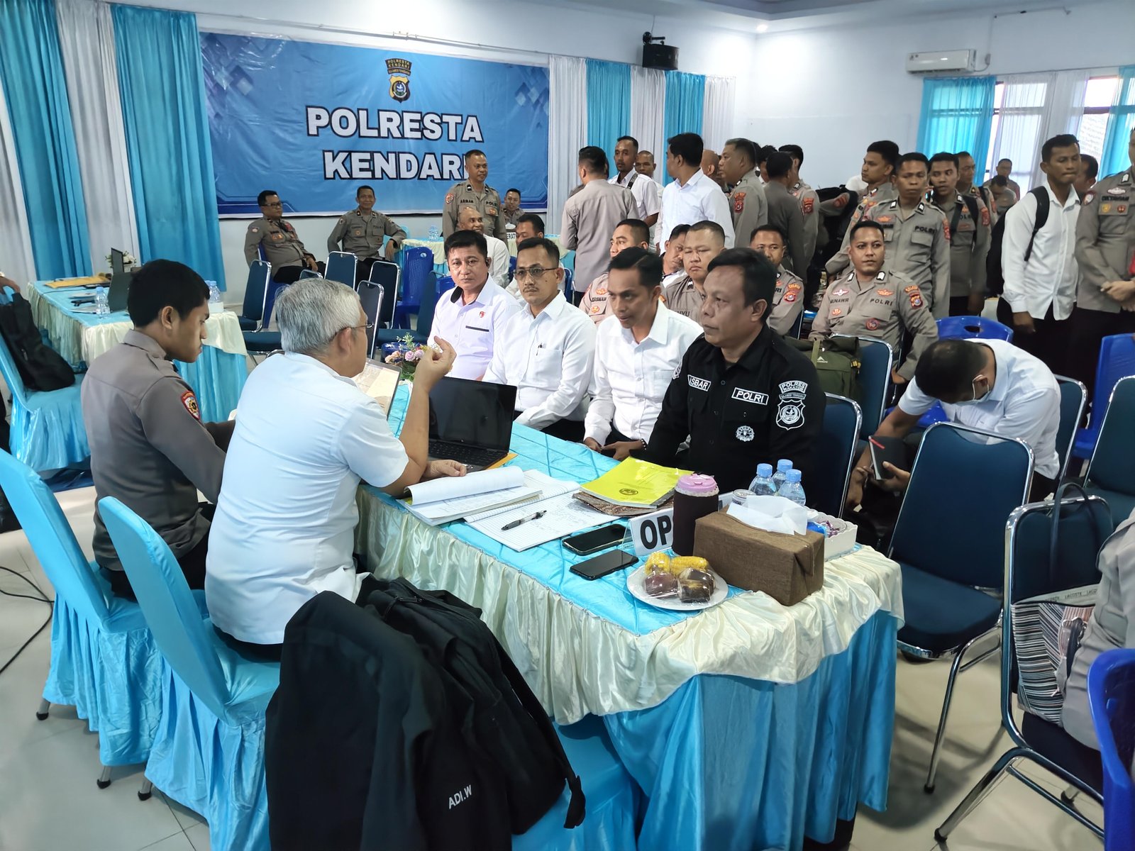 Polres Wakatobi Ikuti Audit Kinerja Tahap II TA 2026 oleh Tim Itwasum Polri di Polresta Kendari