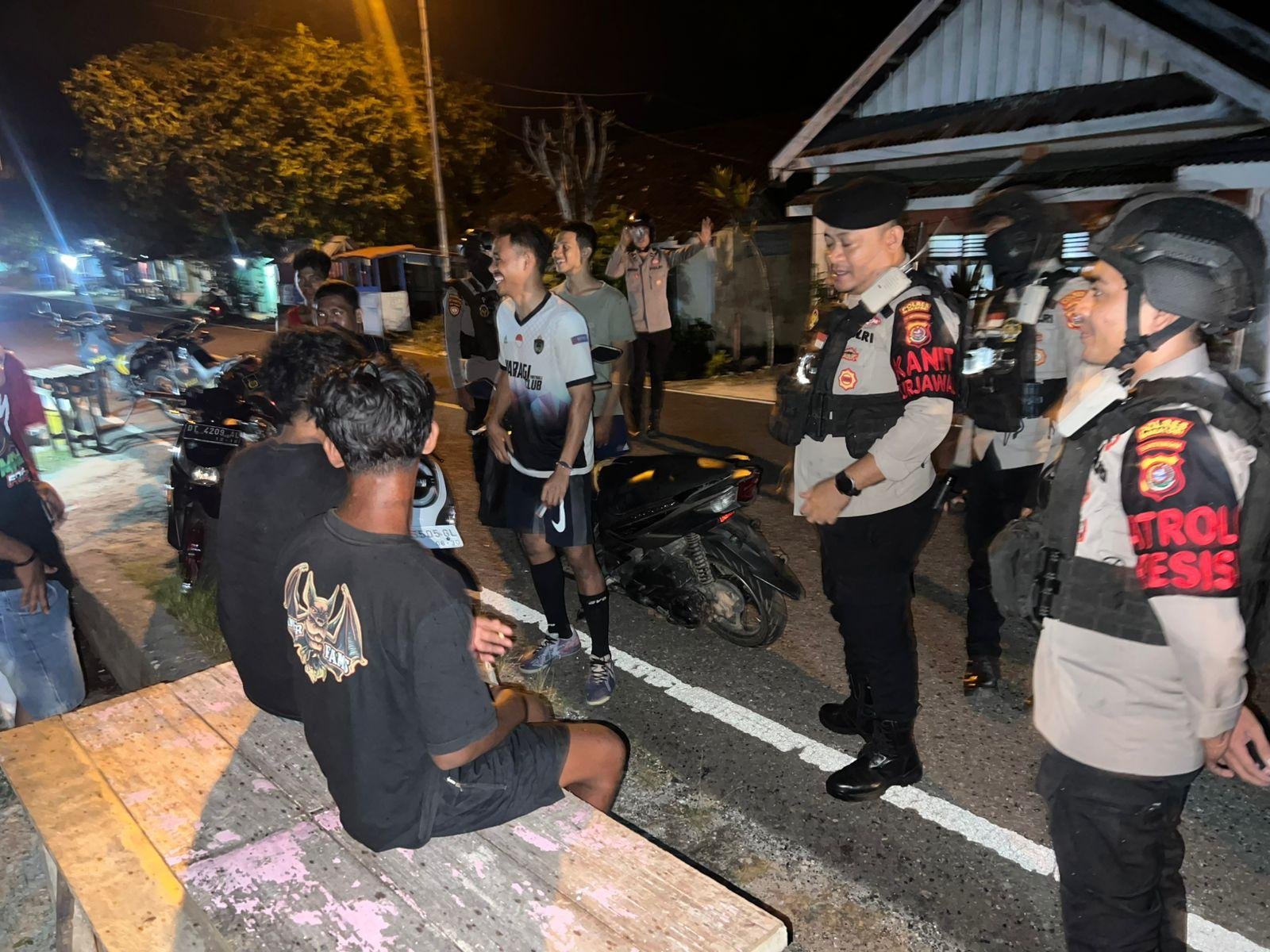 Polres Wakatobi Laksanakan Patroli KRYD, Pastikan Situasi Wilayah Tetap Aman dan Kondusif