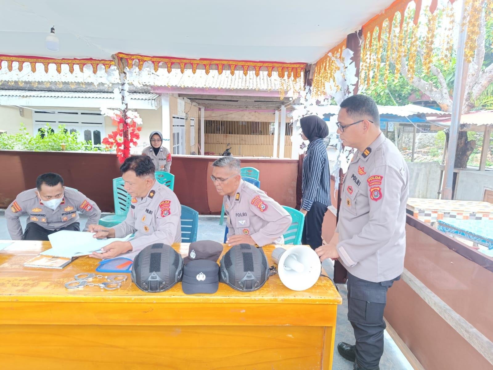 Tim Irwasda Polda Sultra Laksanakan Was Ops Ketupat Anoa 2026 di Polres Wakatobi