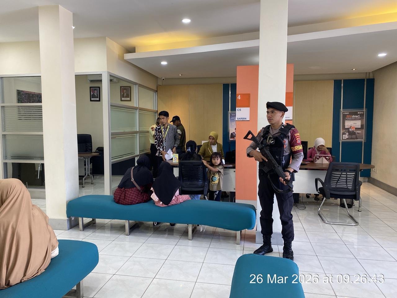 Polres Wakatobi Intensifkan Pengamanan Perbankan, Situasi Tetap Aman dan Kondusif