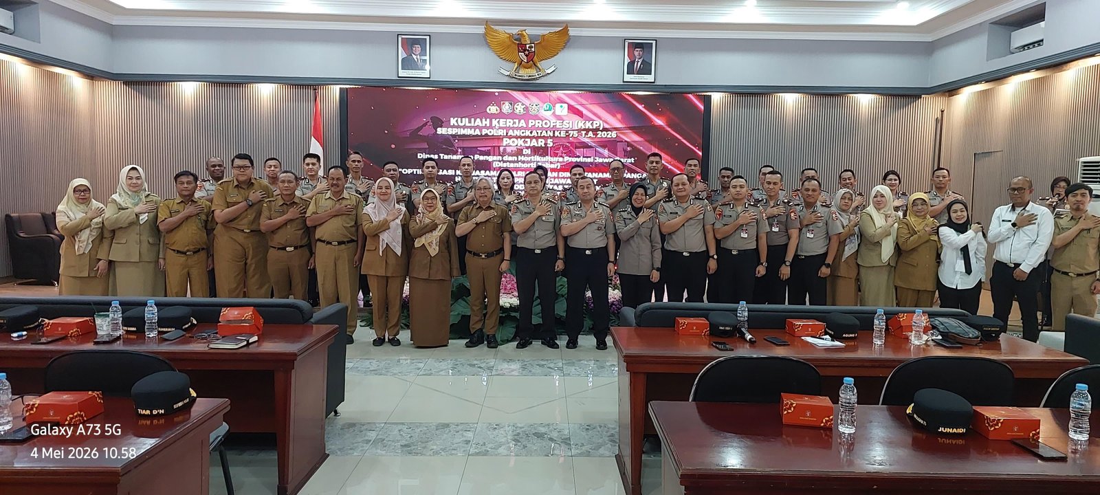 Sespimma Polri dan Dinas TPH Jabar Perkuat Kolaborasi Dorong Produktivitas Jagung