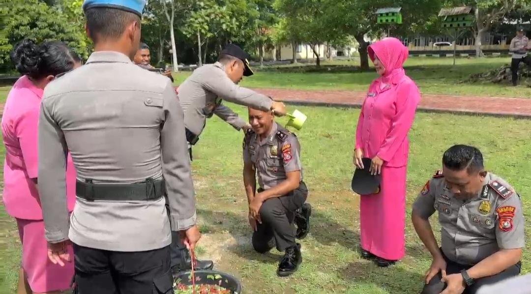 Polres Wakatobi Gelar Upacara Kenaikan Pangkat 22 Personel Periode 1 Januari 2026