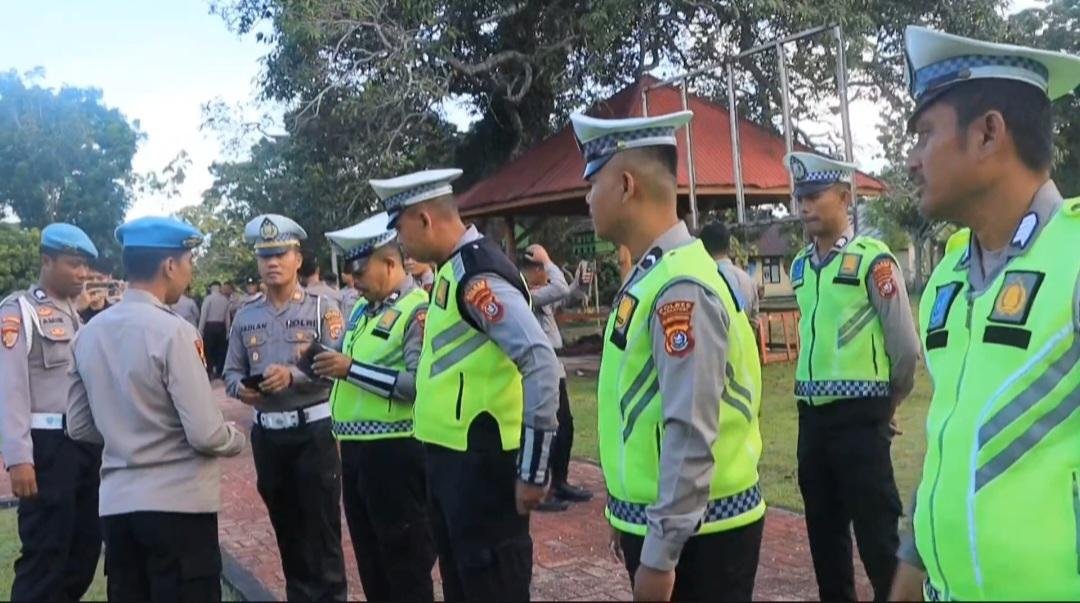 Propam Wakatobi Gelar Pemeriksaan Mendadak, Personel Satlantas Wajib Tertib Administrasi